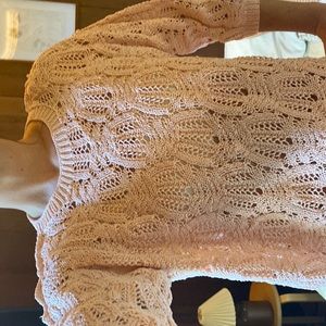 Vintage crochet sweater